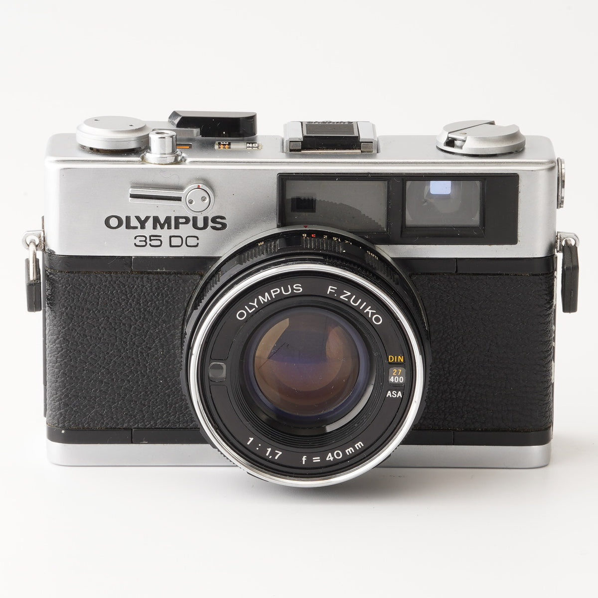 美品 整備済】レッド オリンパス 35 DC 40mm f1.7 露出計OK