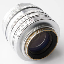 画像をギャラリービューアに読み込む, キヤノン Canon 50mm F1.8 ライカ L39 マウント