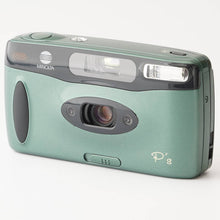 画像をギャラリービューアに読み込む, ミノルタ Minolta P`s Ps Panorama パノラマ グリーン 35mm コンパクトフィルムカメラ