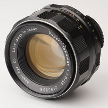 画像をギャラリービューアに読み込む, ペンタックス Pentax Asahi スーパータクマー Super Takumar 55mm F1.8 M42マウント