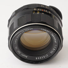 画像をギャラリービューアに読み込む, ペンタックス Pentax Asahi スーパータクマー Super Takumar 55mm F1.8 M42マウント
