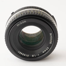 画像をギャラリービューアに読み込む, ニコン Nikon Ai-s NIKKOR 50mm F1.8 パンケーキ