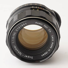 画像をギャラリービューアに読み込む, ペンタックス Pentax Asahi スーパータクマー Super Takumar 55mm F1.8 M42マウント