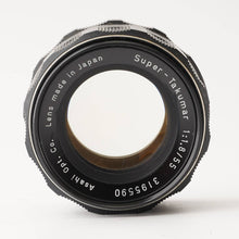 画像をギャラリービューアに読み込む, ペンタックス Pentax Asahi スーパータクマー Super Takumar 55mm F1.8 M42マウント