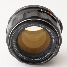 画像をギャラリービューアに読み込む, ペンタックス Pentax Asahi スーパータクマー Super Takumar 50mm F1.4 M42マウント