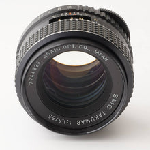 画像をギャラリービューアに読み込む, ペンタックス Pentax Asahi SMC タクマー Takumar 55mm F1.8 M42マウント