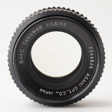 画像をギャラリービューアに読み込む, ペンタックス Pentax Asahi SMC タクマー Takumar 55mm F1.8 M42マウント