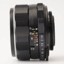 画像をギャラリービューアに読み込む, ペンタックス Pentax Asahi スーパータクマー Super Takumar 55mm F1.8 M42マウント