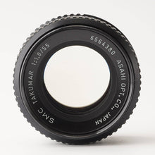 画像をギャラリービューアに読み込む, ペンタックス Pentax Asahi SMC タクマー Takumar 55mm F1.8 M42マウント