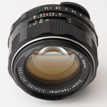 画像をギャラリービューアに読み込む, ペンタックス Pentax Asahi スーパータクマー Super Takumar 50mm F1.4 M42マウント