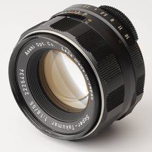 画像をギャラリービューアに読み込む, ペンタックス Pentax Asahi スーパータクマー Super Takumar 55mm F1.8 M42 マウント