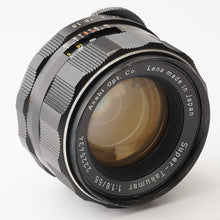 画像をギャラリービューアに読み込む, ペンタックス Pentax Asahi スーパータクマー Super Takumar 55mm F1.8 M42 マウント