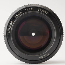 Load image into Gallery viewer, Nikon NIKKOR 55mm f/1.2