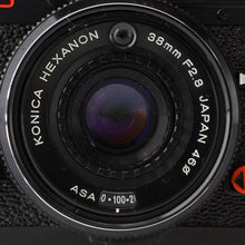 画像をギャラリービューアに読み込む, コニカ Konica C35 EF / Hexanon 38mm F2.8 35mmコンパクトフィルムカメラ