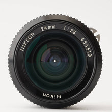 画像をギャラリービューアに読み込む, ニコン Nikon Ai NIKKOR 24mm F2.8 Fマウント