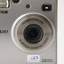 画像をギャラリービューアに読み込む, 富士フィルム Fujifilm FINEPIX A203