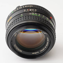 画像をギャラリービューアに読み込む, ミノルタ Minolta MD Rokkor 50mm F1.4