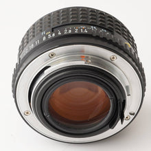 画像をギャラリービューアに読み込む, ペンタックス Pentax SMC PENTAX-M 50mm F1.4 Kマウント