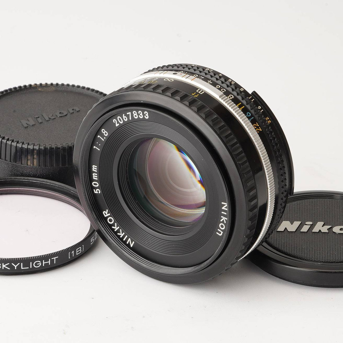 ニコン Nikon Ai-s NIKKOR 50mm F1.8 パンケーキ – Natural