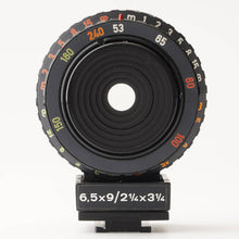 画像をギャラリービューアに読み込む, リンホフ Linhof ユニバーサル ファインダー Universal Finder / 6.5 x 9 / 2 1/4 x 3 1/4 / 6x9