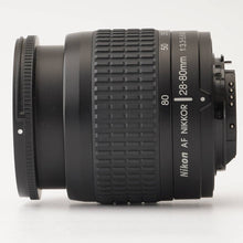 画像をギャラリービューアに読み込む, ニコン Nikon AF NIKKOR 28-80mm F3.3-5.6 G F Mount