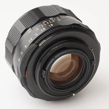 画像をギャラリービューアに読み込む, ペンタックス Pentax Asahi Super Multi Coated Takumar 55mm F1.8 M42 マウント