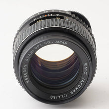 画像をギャラリービューアに読み込む, ペンタックス Pentax Asahi SMC Takumar 50mm F1.4 M42 マウント