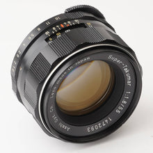 画像をギャラリービューアに読み込む, ペンタックス Pentax Asahi スーパータクマー Super Takumar 55mm F1.8 M42 マウント
