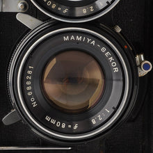 画像をギャラリービューアに読み込む, マミヤ Mamiya C330 Professional / Sekor 80mm F2.8 ブルードット