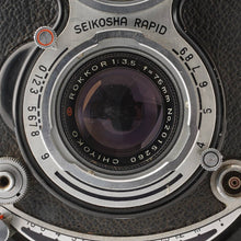 画像をギャラリービューアに読み込む, ミノルタ Minolta AUTOCORD L / Chiyoko ROKKOR 75mm F3.5