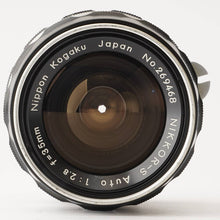 画像をギャラリービューアに読み込む, ニコン Nikon Nippon Kogaku 非Ai Nikkor-S Auto Nikkor 35mm F2.8