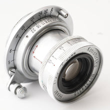 画像をギャラリービューアに読み込む, 小西六 Konishiroku Hexar 50mm F3.5 沈胴 ライカ L39マウント