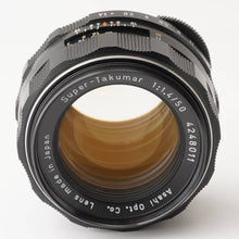 画像をギャラリービューアに読み込む, Pentax Asahi スーパータクマー Super Takumar 50mm f/1.4 M42マウント