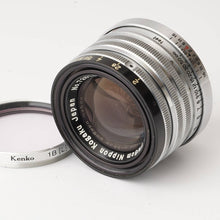 Load image into Gallery viewer, Nikon Nippon Kogaku Japan NIKKOR-H C Auto 50mm f/2