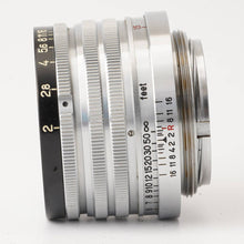 Load image into Gallery viewer, Nikon Nippon Kogaku Japan NIKKOR-H C Auto 50mm f/2