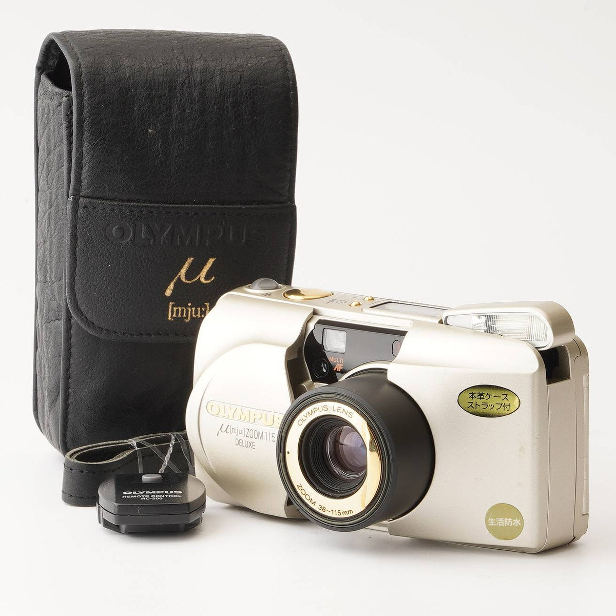 【外観美品】オリンパス Olympus μ Zoom 115 Deluxe OLYMPUS μZOOM115 DELUXE | CameRadiPC