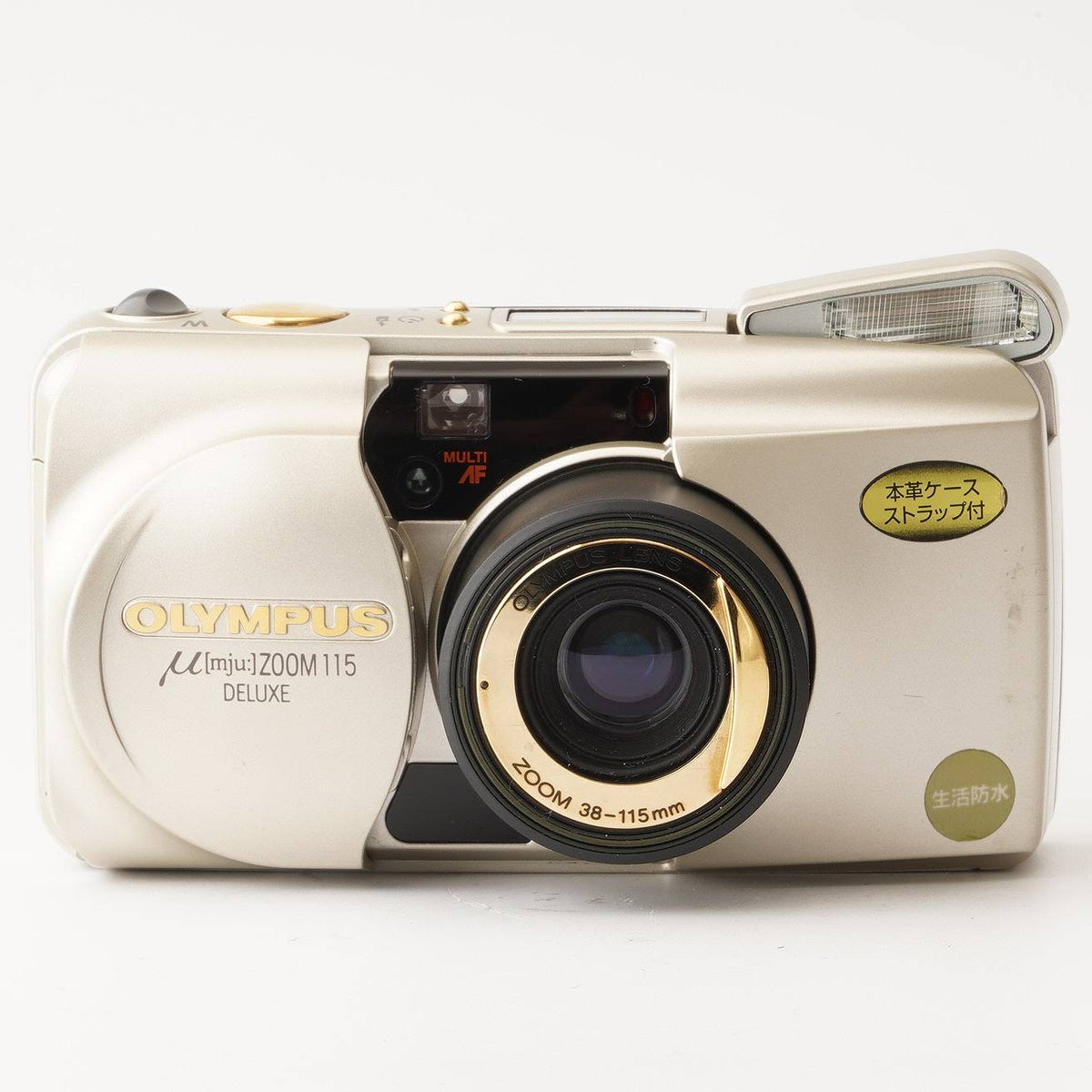 OLYMPUS mju: ZOOM 115 38-115mm オリンパス ミュー OLYMPUS μ [mju:] Zoom 115 Deluxe 38-115mm Compact Film