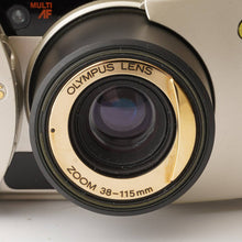 画像をギャラリービューアに読み込む, オリンパス Olympus μ mju ミュー Zoom 115 Deluxe / 38-115mm