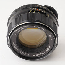 画像をギャラリービューアに読み込む, ペンタックス Pentax Asahi スーパータクマー Super Takumar 55mm F1.8 M42マウント
