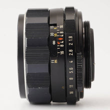 画像をギャラリービューアに読み込む, ペンタックス Pentax Asahi スーパータクマー Super Takumar 55mm F1.8 M42マウント