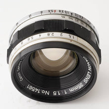 Load image into Gallery viewer, CANON LENS 35mm f/1.5 L39