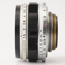 Load image into Gallery viewer, CANON LENS 35mm f/1.5 L39