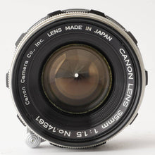 Load image into Gallery viewer, CANON LENS 35mm f/1.5 L39