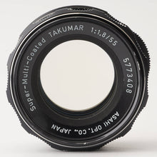 画像をギャラリービューアに読み込む, ペンタックス Pentax Asahi Super Multi Coated Takumar 55mm F1.8 M42マウント