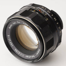 画像をギャラリービューアに読み込む, ペンタックス Pentax Asahi スーパータクマー Super Takumar 55mm F1.8 M42マウント