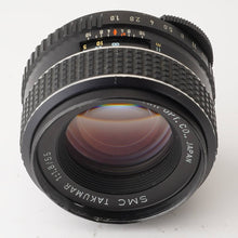 画像をギャラリービューアに読み込む, ペンタックス Pentax Asahi SMC タクマー Takumar 55mm F1.8 M42マウント