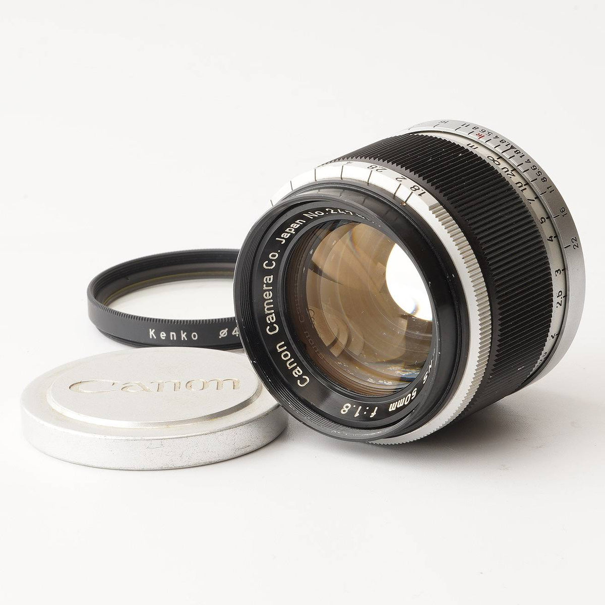 Canon LENS 50mm 1.8 ライカ L39マウント キヤノン Canon 50mm F1.8 ライカ L39マウント – Natural Camera
