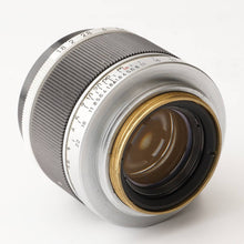 画像をギャラリービューアに読み込む, キヤノン Canon 50mm F1.8 ライカ L39 マウント