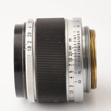 画像をギャラリービューアに読み込む, キヤノン Canon 50mm F1.8 ライカ L39 マウント