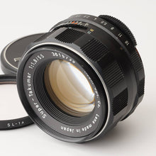 画像をギャラリービューアに読み込む, ペンタックス Pentax Asahi スーパータクマー Super Takumar 55mm F1.8 M42マウント